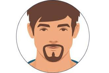 French cut beard